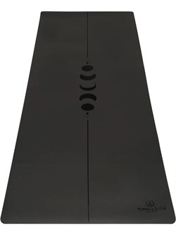 Onyx Black yogamåtte fra Moonchild i XL størrelse