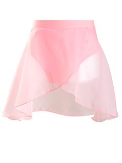 Chiffon lyserød nederdel elastik talje Freed of London