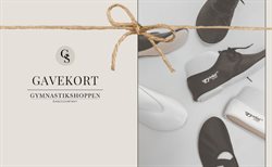 Gavekort til gymnastik sko eller tøj 