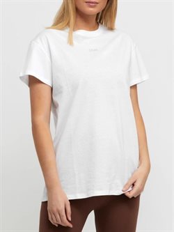Hvid løs let t-shirt fra Drop of mindfulness