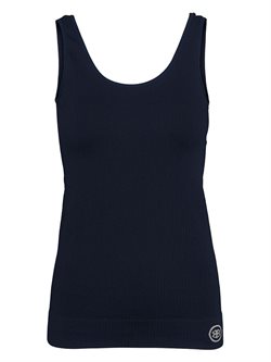 Sort rib top til yoga og pilates fra Bella Beluga