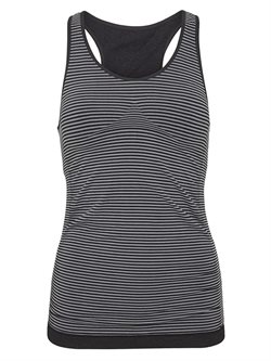 Stribet seamless top til yoga og pilates Bella Beluga
