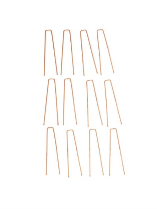 Super gode 6,5 cm blonde hårnåle der holder i dit hår