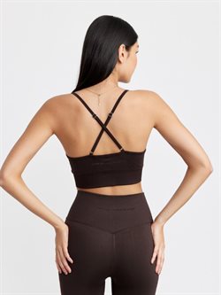 Mørkebrun Signature seamless bh top fra Drop of mindfulness