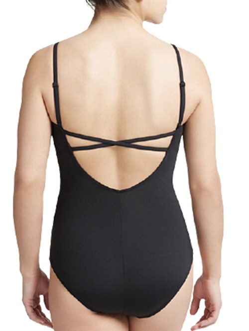 Capezio dragt sort m.bh  cups Cog D til gymnastik