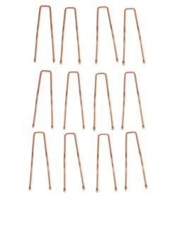 Super gode 5 cm hårnåle der holder på håret  - blond