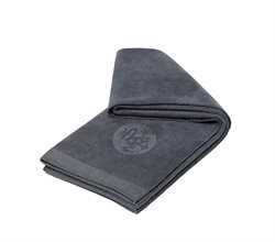 Lille Manduka håndklæde til yoga - grå