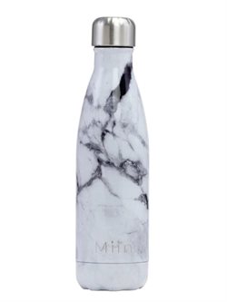 Miin drikkeflaske i flot marmor design