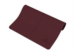 Burgundy yogamåtte fra Moonchild