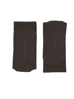 Gymnastiksokker med grip fra Moonchild - mørkebrune