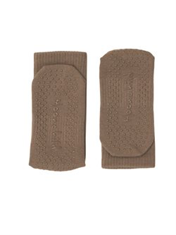 Gymnastiksokker med grip fra Moonchild - lysebrune