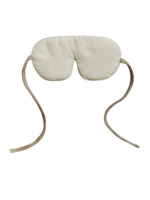 AYÛ råhvid sovemaske i 100% silke