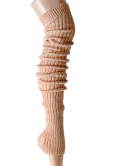 Laksefarvet benvarmere fra Intermezzo - 100cm