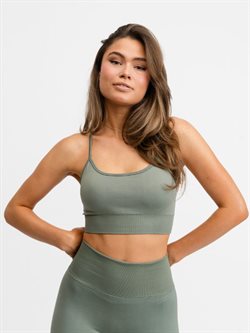 Agave grøn Signature seamless bh top fra Drop of mindfulness