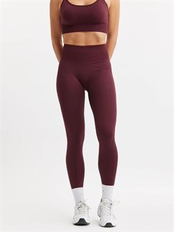 Bordeaux røde Signature seamless leggings fra Drop of Mindfulness