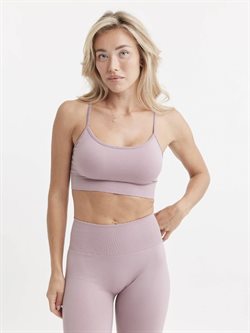 Lys rosa Signature seamless bh top fra Drop of mindfulness