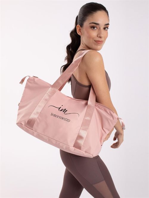 Rosafarvet rumlig gymnastiktaske fra Intermezzo
